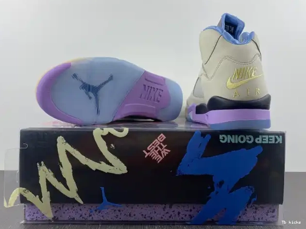 Reps TBK Khaled 5 Best Retro Air Jordan DJ DV4982-175 Sail The We 0603